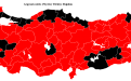 Argynnis niobe (Niyobe) Türkiye Dağılımı